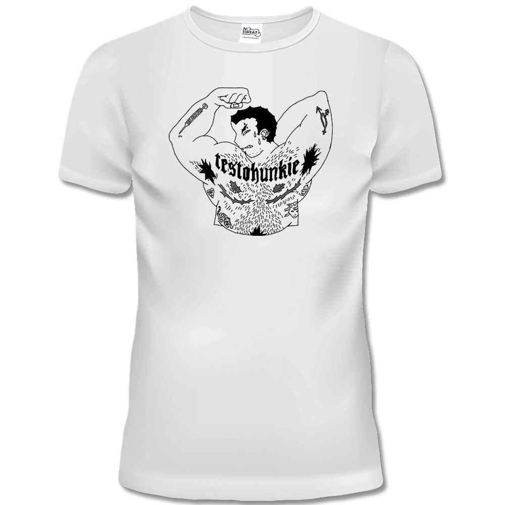 Testo Hunkie White Tee